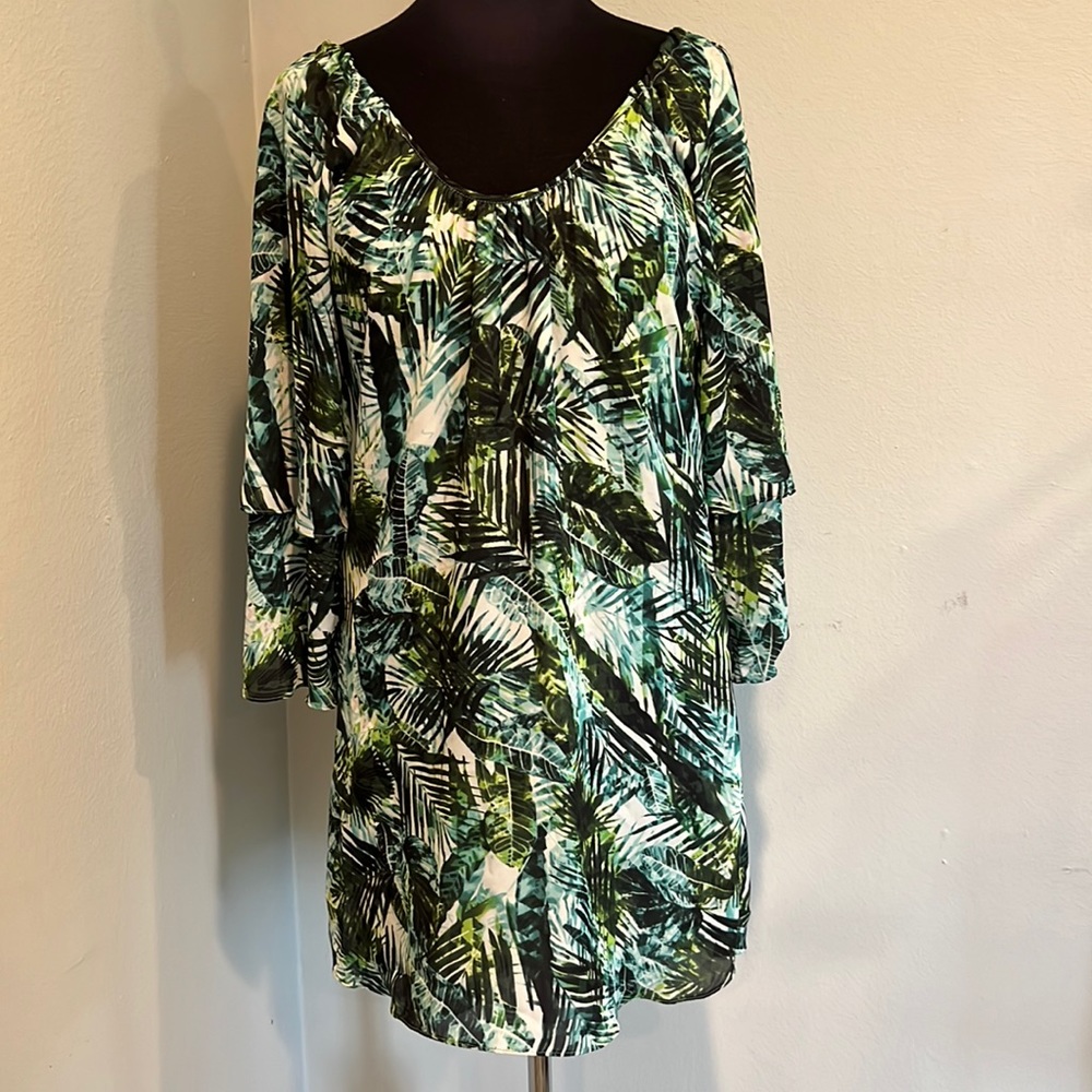 Parker printed flowy dress